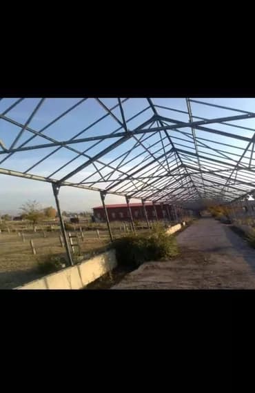 Оцинкованный металлический каркас теплицы, сборный