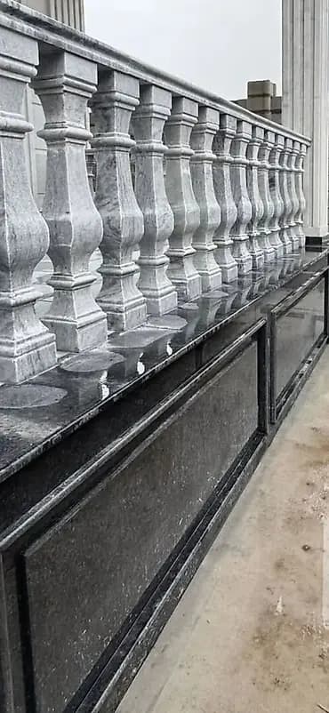 Изготовление балясин Материал: Камень, Стиль: Классический