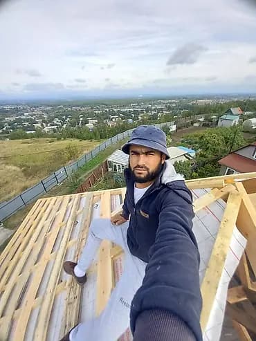 Кровельные работы под ключ - Монтаж стропильной системы и обрешётки -