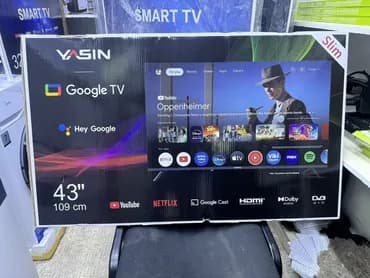 Телевизор YASIN 43" (109 см) Slim с Google TV - Платформа: Google TV