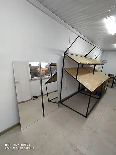 Стеллаж Жашылча, мөмө-жемиштер үчүн, Күзгүсү менен, 170 см * 150 см * 110 см, 
Жаңы