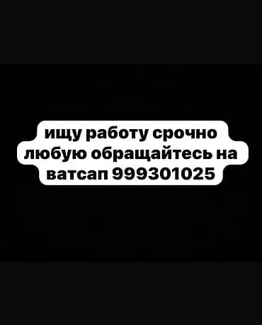 Услуга: поиск работы/выполнение любых заданий Описание: - Готов(а)