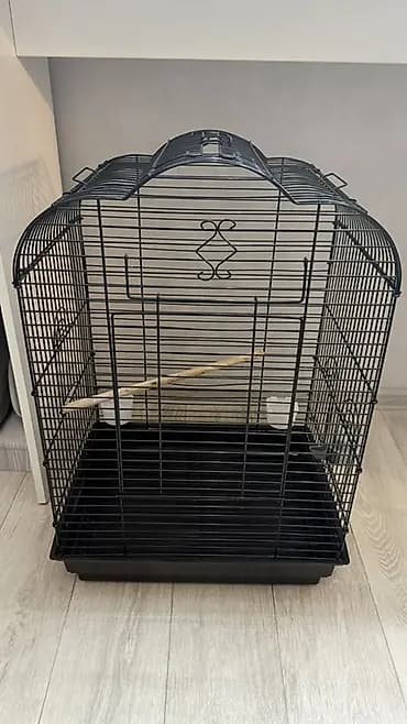 Клетка для попугая + аксессуары Продаётся большая клетка для птиц в