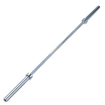 1.Олимпийский гриф — длина 2,2 метра, диаметр — 28 мм