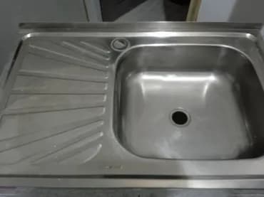 Кухонная мойка, Накладной способ установки, Материал: Металл, Размер: 85 x 60 см