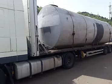 Горизонтальная стальная емкость-резервуар 50м³16м³ под воду