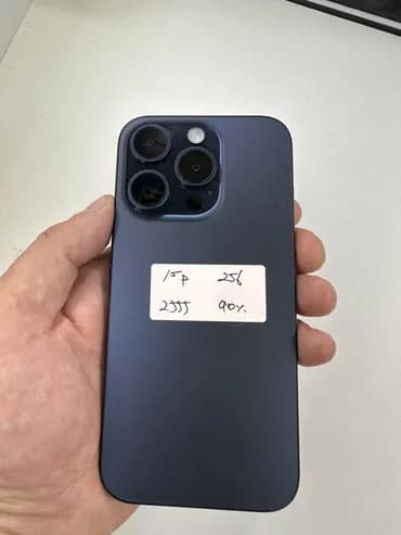 IPhone 15 Pro, Колдонулган, 256 ГБ, Көк, Бөлүп төлөө менен