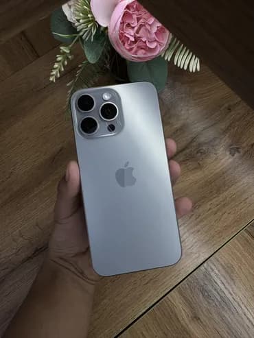 IPhone 15 Pro Max, Б/у, 256 ГБ, Natural Titanium, В рассрочку, 86 %