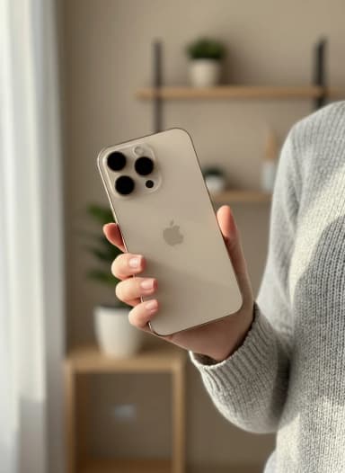 IPhone 16 Pro Max, Б/у, 256 ГБ, Rose Gold, Защитное стекло, Чехол, Кабель, 95 %