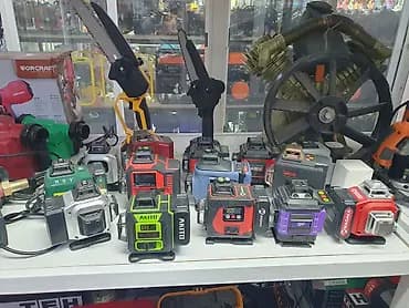 Лазерные уровни/нивелиры 360° (разные модели и бренды) -