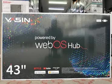 🔥Акция 💥 Смарт‑телевизоры 43" 1) YASIN 43" - Платформа: webOS Hub -