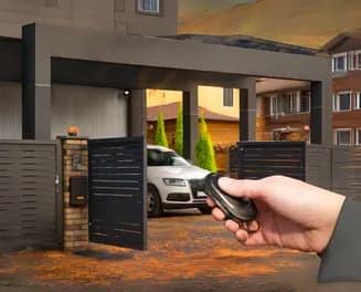 Пультовые ворота 