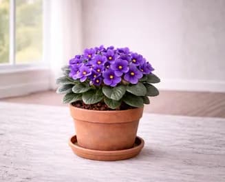 Фиалкалар жана глоксиниялар