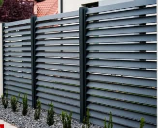 Заборы жалюзи