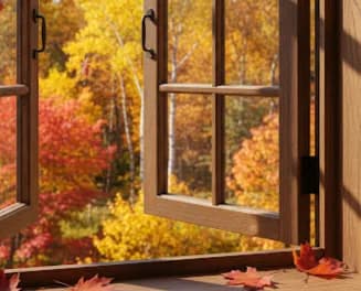 Готовые деревянные окна 