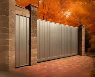 Стальные ворота 