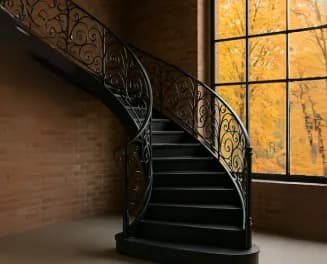 Лестницы из металла