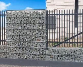 Заборы габионы