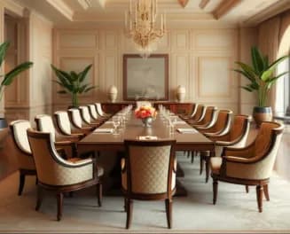 Столы и стулья для зала