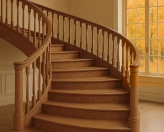 Лестницы из дерева