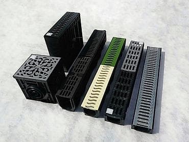 Водоотводные лотки. Пластиковые лотки Современные водоотводные at lalafo.kg Водоотводные лотки. Пластиковые лотки Современные водоотводные