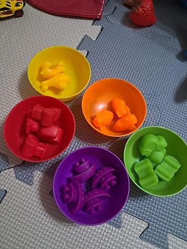 Чатырлар жана үйлөр: Набор развивающих игрушек для малышей В комплекте: - Развивающий lalafo.kg да — 4 Чатырлар жана үйлөр: Набор развивающих игрушек для малышей В комплекте: - Развивающий — 4