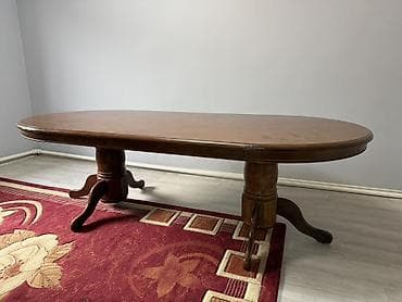 Стол для зала, Не раскладной, Овальная at lalafo.kg Стол для зала, Не раскладной, Овальная