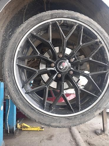 Колеса в сборе 225 / 40 / R 17, Лето, Комплект, Легковые, Литые, отверстий - 5 at lalafo.kg Колеса в сборе 225 / 40 / R 17, Лето, Комплект, Легковые, Литые, отверстий - 5