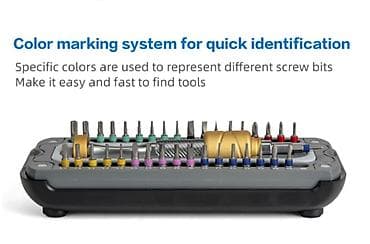 Оптикалык мээлеткичтер: Профессиональная отвертка с подшипником и набором бит из lalafo.kg да — 5 Оптикалык мээлеткичтер: Профессиональная отвертка с подшипником и набором бит из — 5