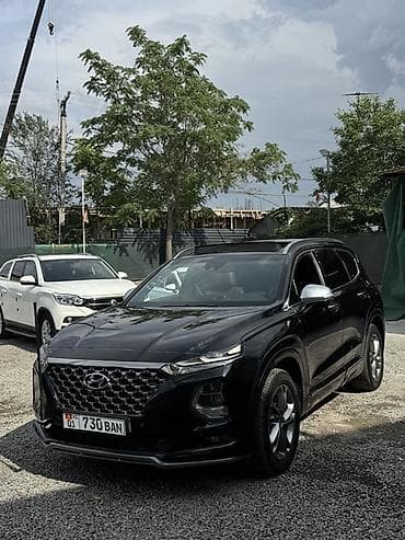 Hyundai Santa Fe: 2019 г., 2.2 л, Автомат, Дизель, Кроссовер at lalafo.kg Hyundai Santa Fe: 2019 г., 2.2 л, Автомат, Дизель, Кроссовер