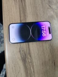 IPhone 14 Pro, Б/у, 256 ГБ, Deep Purple, 87 % at lalafo.kg IPhone 14 Pro, Б/у, 256 ГБ, Deep Purple, 87 %