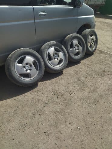 Колеса в сборе 205 / 65 / R 15, Б/у, Комплект, Внедорожные (АТ/МТ), Литые, отверстий - 5 at lalafo.kg Колеса в сборе 205 / 65 / R 15, Б/у, Комплект, Внедорожные (АТ/МТ), Литые, отверстий - 5