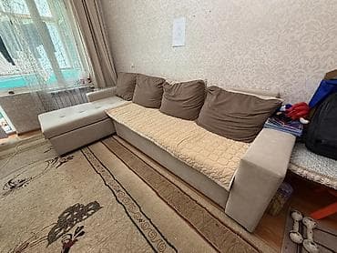 Угловой диван, C подушками at lalafo.kg Угловой диван, C подушками
