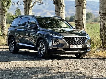 Hyundai Santa Fe: 2019 г., 2 л, Автомат, Дизель, Кроссовер at lalafo.kg Hyundai Santa Fe: 2019 г., 2 л, Автомат, Дизель, Кроссовер