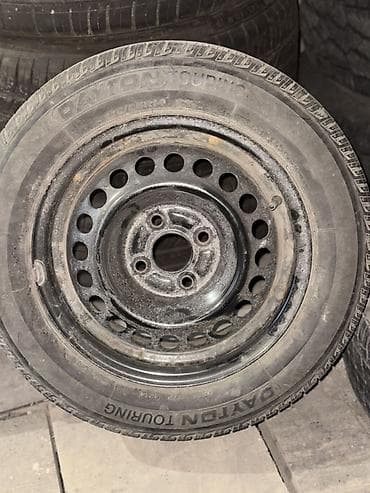 Колеса в сборе R 16, Б/у, 1 шт, Легковые, Железные at lalafo.kg Колеса в сборе R 16, Б/у, 1 шт, Легковые, Железные