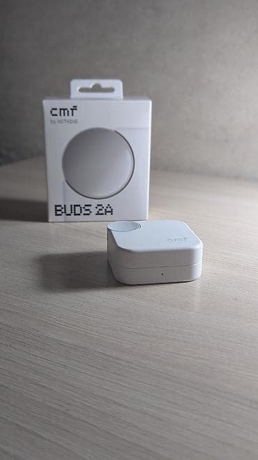 Беспроводные наушники CMF by Nothing Buds 2A (белые) Состояние at lalafo.kg Беспроводные наушники CMF by Nothing Buds 2A (белые) Состояние