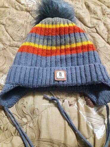Шапка из России. русский трикотаж очень тёплая! зимняя. новая 150 с at lalafo.kg Шапка из России. русский трикотаж очень тёплая! зимняя. новая 150 с