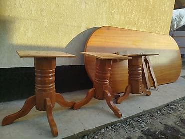 Стол для зала, Б/у, Не раскладной, Овальная at lalafo.kg Стол для зала, Б/у, Не раскладной, Овальная