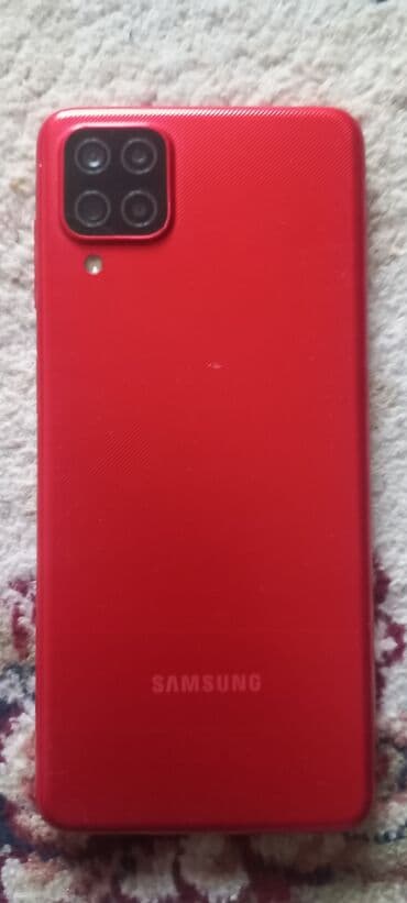 Samsung Galaxy A12, Б/у, 64 ГБ, цвет - Красный at lalafo.kg Samsung Galaxy A12, Б/у, 64 ГБ, цвет - Красный