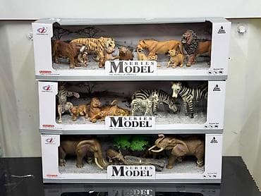 Roewe: Набор фигурок диких животных, представляющий собой коллекцию различных lalafo.kg да — 1 Roewe: Набор фигурок диких животных, представляющий собой коллекцию различных — 1