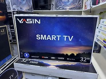 Телевизоры YASIN 32E9000 android smart tv 81 см диагональ!!! Низкая at lalafo.kg — 6 Телевизоры YASIN 32E9000 android smart tv 81 см диагональ!!! Низкая — 6