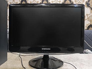 Монитор: Samsung 18.5" (широкоформатный, картинка четкая). 60 Гц Все at lalafo.kg Монитор: Samsung 18.5" (широкоформатный, картинка четкая). 60 Гц Все