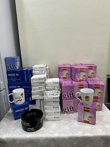 Набор фирменных аксессуаров Alokozay и ESSE Что предлагается: - at lalafo.kg Набор фирменных аксессуаров Alokozay и ESSE Что предлагается: -