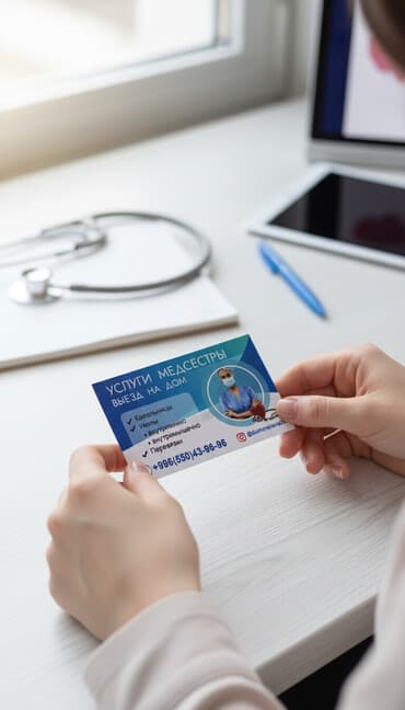 Медсестра | Профилактические прививки, Анализы, Внутримышечные уколы at lalafo.kg Медсестра | Профилактические прививки, Анализы, Внутримышечные уколы