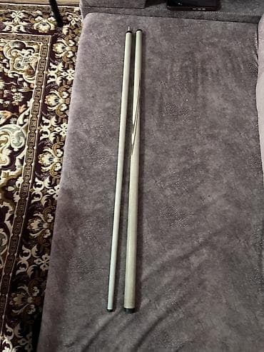 Бильярдный кий разборный + тубус - Кий из светлого дерева at lalafo.kg Бильярдный кий разборный + тубус - Кий из светлого дерева