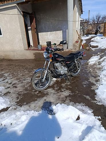 Классический мотоцикл Suzuki, 150 куб. см, Бензин, Б/у at lalafo.kg Классический мотоцикл Suzuki, 150 куб. см, Бензин, Б/у