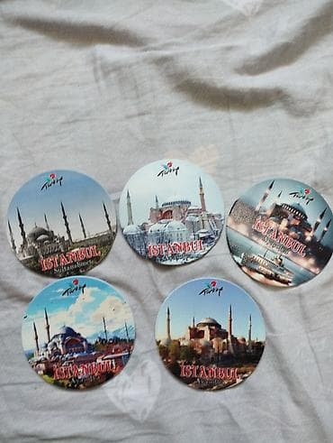 Набор сувенирных магнитов «Istanbul / Turkey» - Тематика at lalafo.kg Набор сувенирных магнитов «Istanbul / Turkey» - Тематика