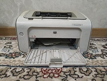 Лазерный принтер HP LaserJet P1005 есть проблемы с картриджам - at lalafo.kg Лазерный принтер HP LaserJet P1005 есть проблемы с картриджам -