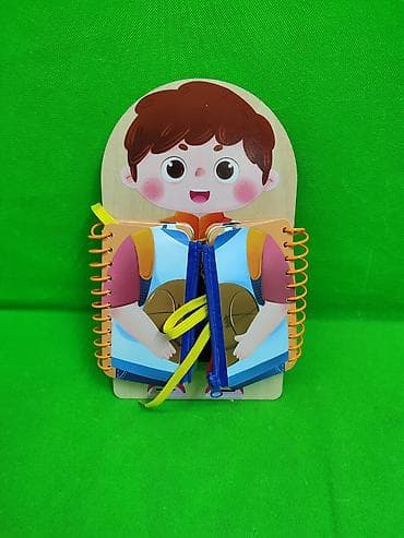 Книга шнуровка игрушка для развития детей в ассортименте📚 at lalafo.kg Книга шнуровка игрушка для развития детей в ассортименте📚