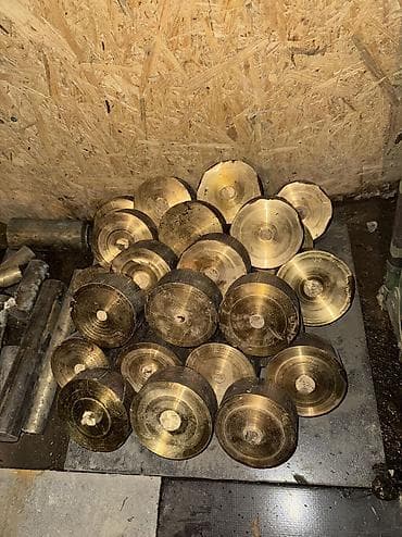 Латунь бронзо круг д-90-100-16-30- 40-50-60-70мм и другие at lalafo.kg Латунь бронзо круг д-90-100-16-30- 40-50-60-70мм и другие